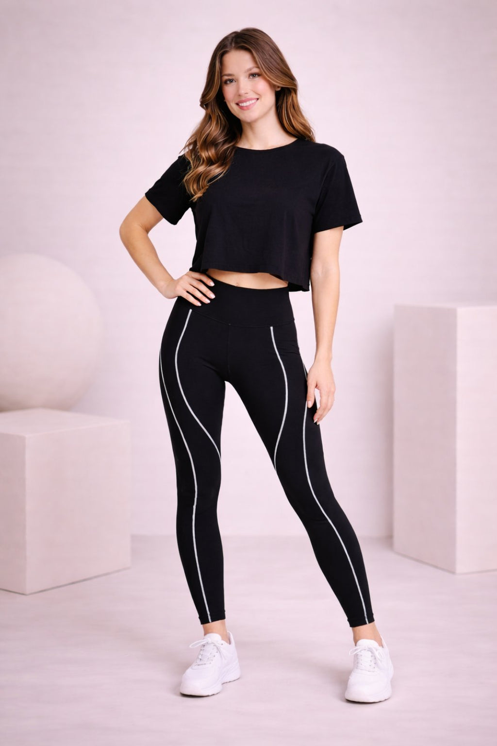 MAVEEN Air Crop Black