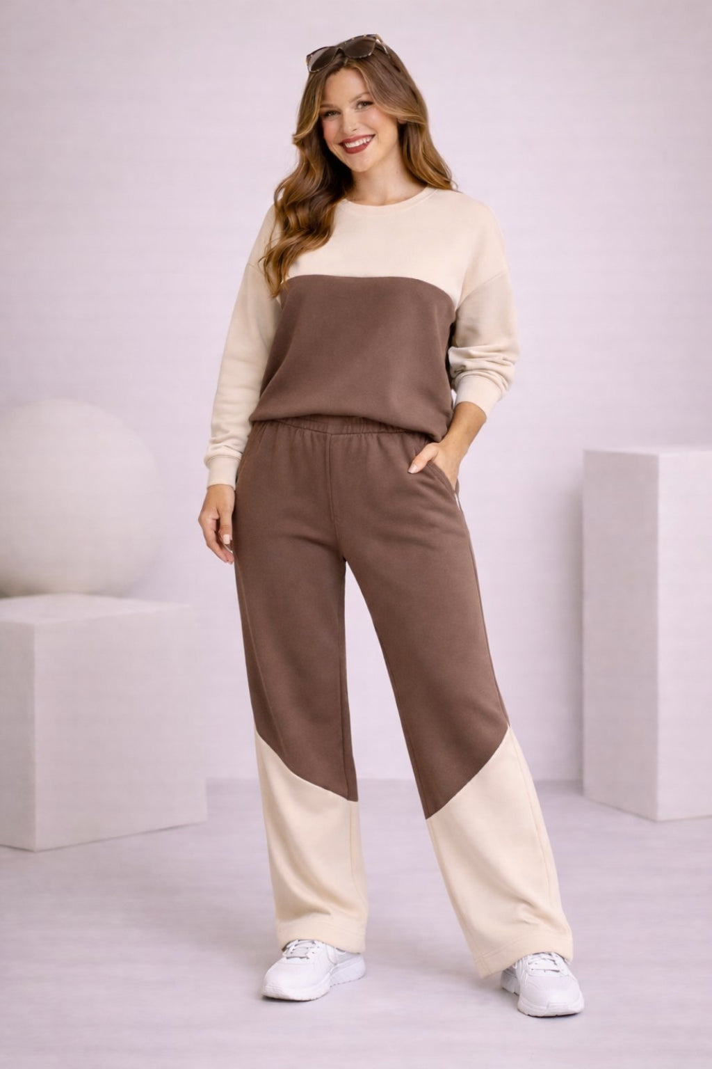 MAVEEN Mocha Beige Set