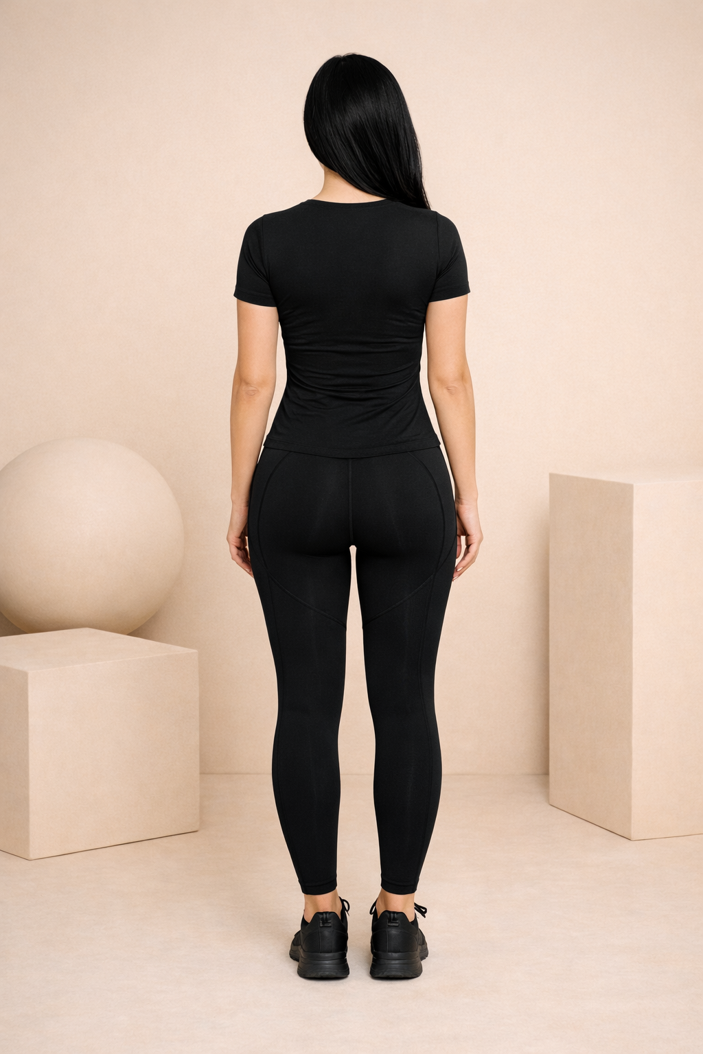 MAVEEN Sculpt Fit Sport T-Shirt Black