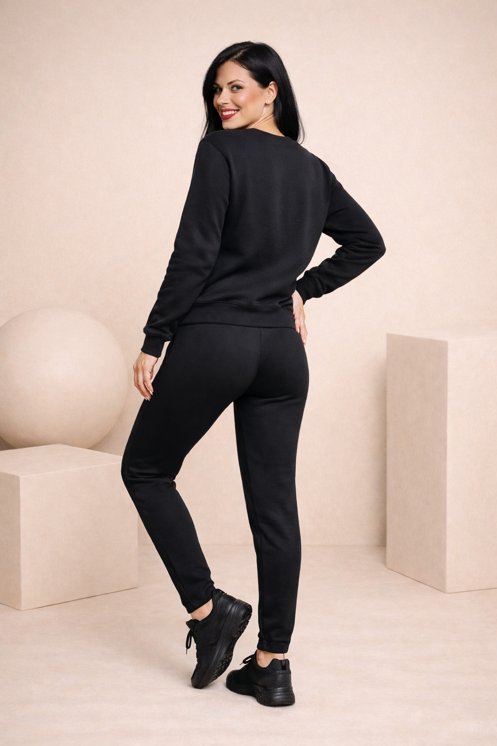 MAVEEN Denim Teddy Sweatshirt