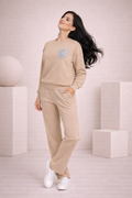 MAVEEN Comfort Fit Pants Beige